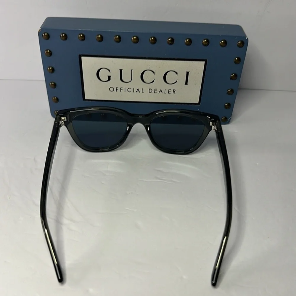 New Authentic Gucci GG1116S 003 51 Men's Sunglasses